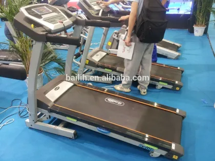 Treadmill home with massager and twister and shock absorption, Bailih best body fit treadmill for home use