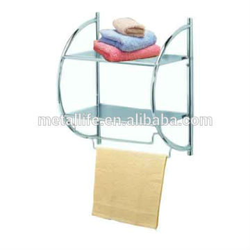 BA-4305 Practical bathroom rack shelves for bathroom for towels lowes bathroom shelves