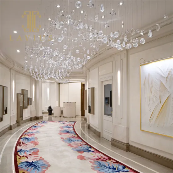 Light Luxury High Quality Crystal Hallway Chandelier