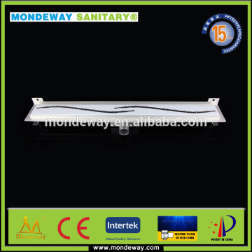 high quality floor waste drain polished chrome