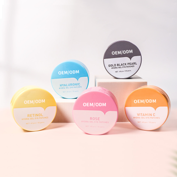 24K Gold Eye Mask Patches for Brightening and Dark Circles