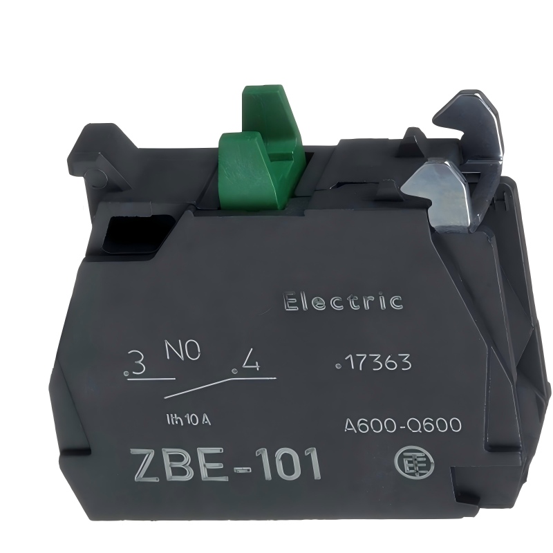 ZBE-101 Military Aviation Switch front view showing compact toggle design