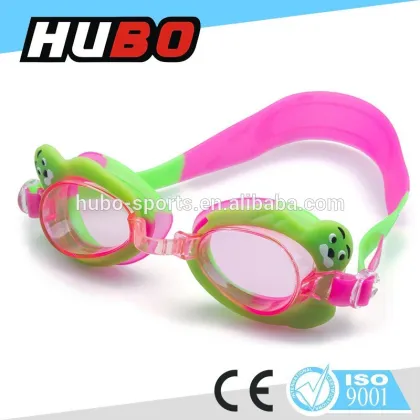 2015 best selling kids cute glasses anti fog protected zoggs swimming goggles
