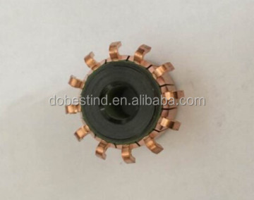 AC/DC Motor Commutator 12 Bars Hook Type 24.1*8*22.5mm