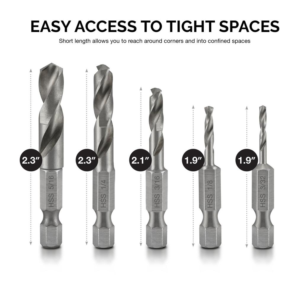 hex shank drill bit