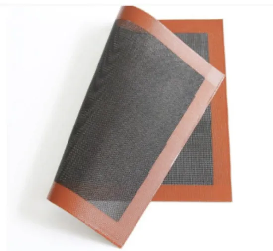 Heat Resistant Custom Non-Stick Silicone Baking Mat for Oven Baking by Manufacturer