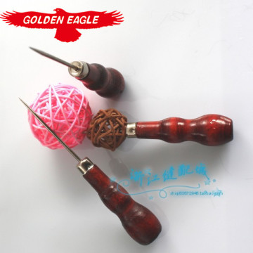 Awls and Manual Accounting Tools: Wooden Handle Awl and Bookbinding Equipment