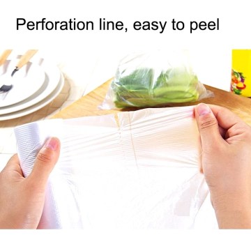 Clear Heavy Duty Polyethylene Food Storage Plastic Bags