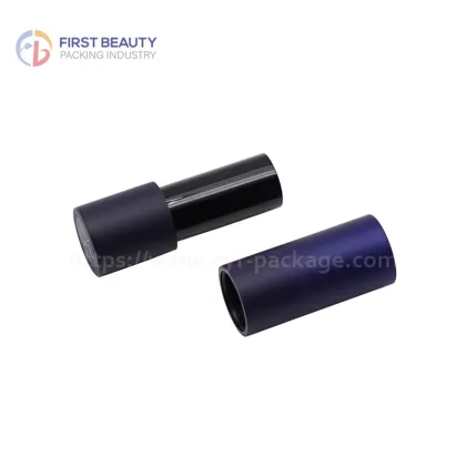 Blue Magnetic Lipstick Tube Gradient Metal Lipstick Tube