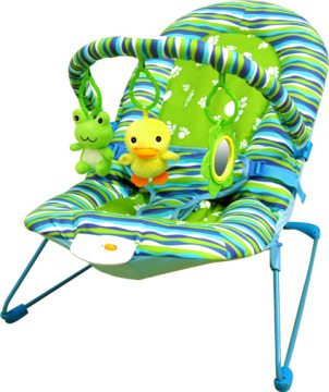 Fat Feet Baby Bouncer, light weighted musical baby rocker cradles with yellow duck