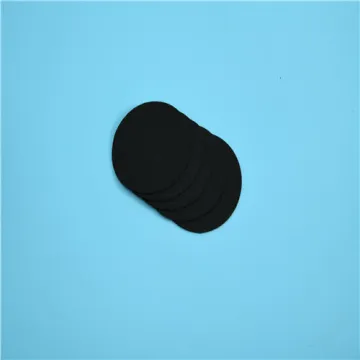 Clothing DIY material black needle punched cotton