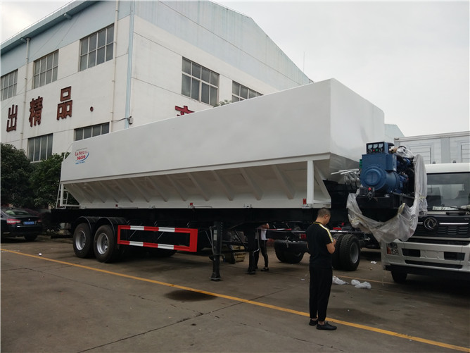 12000 galan 2 axle ciyar da masu trailers