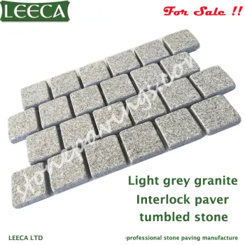 Light grey granite G603 granite paving | patio paving stone