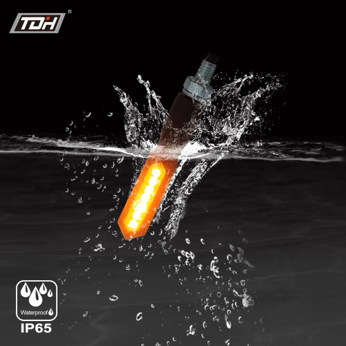 Luz de sinalização sequencial elegante para motocicletas