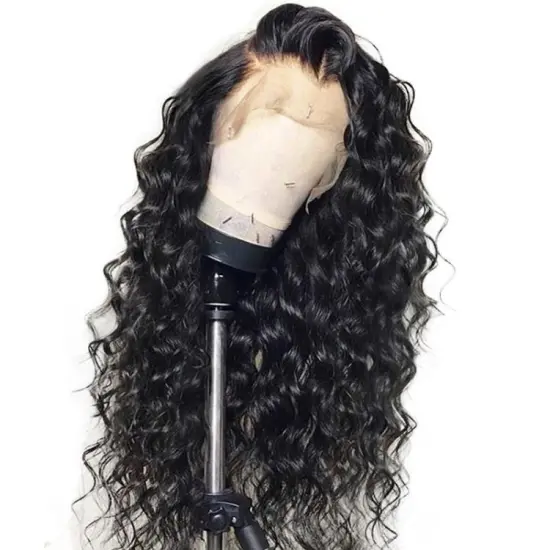 Human Hair Lace Front Wig,Virgin Cuticle Aligned Human Hair Wig Vendors,Pre Plucked With Baby Hair Loose Wave Lace Front Wigs