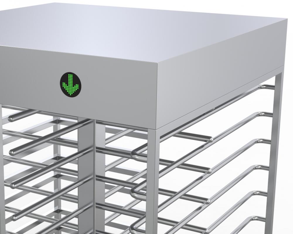 Full Height Turnstile Gate One-way Pass