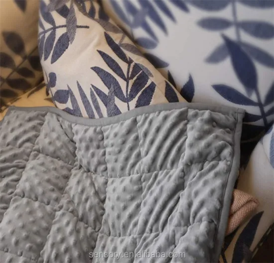 Customizable 3lb to 5lb Weighted Blankets and Lap Pads for Stress Relief and Kids