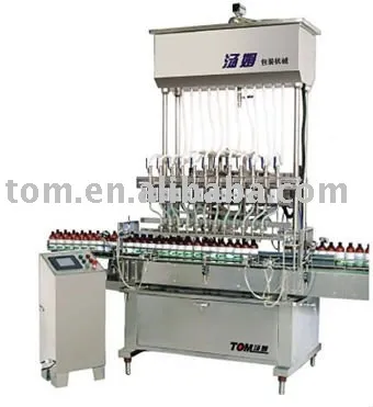 rotary vacuum liquid controlled filling machine