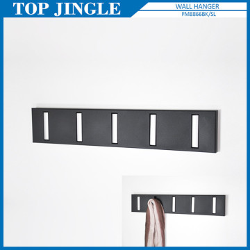 Wall Mounted Metal Foldable 5 Short Clothes Hanging Rack