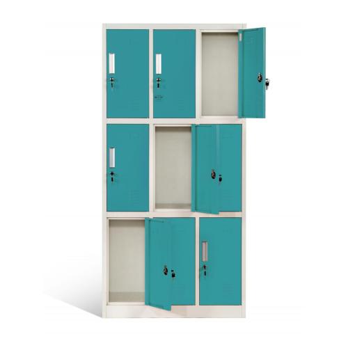 3-Stepped Steel Lockers for Fitness Clearance