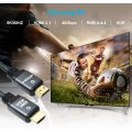 Cordon HDMI 2.1 tressé en nylon