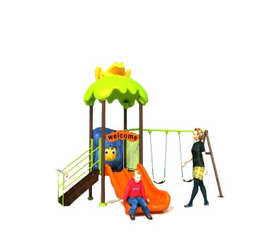 Mini Outdoor Plastic Playground Equipment for Kids