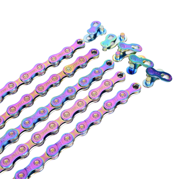 Sumc Mountain Road Bike Variabile Variabile Ultra Light Chain - Catena di biciclette per placcatura a velocità 9/11/12