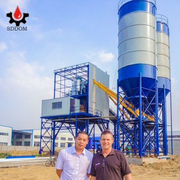 Shandong Factory Manufacturer: 10m³/h - 240m³ Small Mobile Precast Ready Mix Concrete Batching Plant