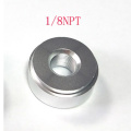 Conexión de tubería de aluminio con tapón de soldadura 3/8 NPT