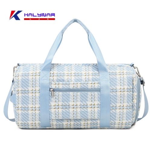 Bolso de lienzo de duffel para mujeres