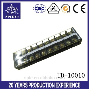 100A din rail wire connector TD-10010