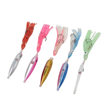 Luminous Slow Pitch Jig Lead Molds for Saltwater Fishing - 80g to 100g Metal Bait Jigs