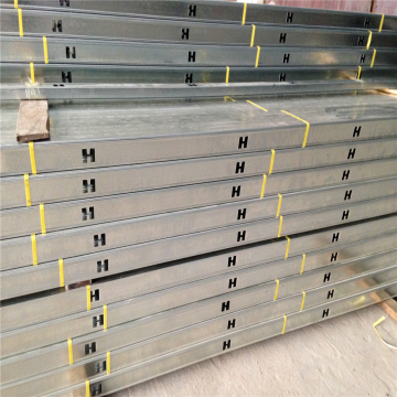 galvanized steel drywall partition perforated stud