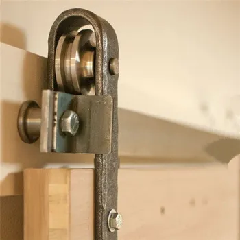 Sliding barn door hardware