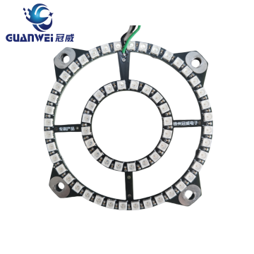 Customized speaker ambient light ring