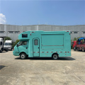 Caminhão de comida de pizza móvel com motor a gás