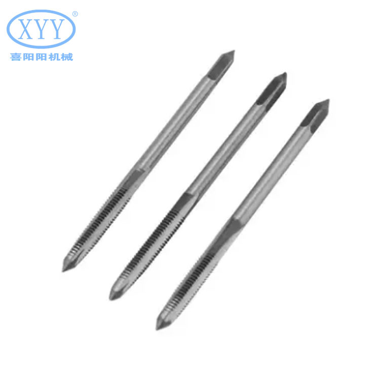 ST12 High Speed HSS Die Metric Machine Tap Stainless Steel Tin-Coated Thread Tapping Ticn Color HSS Taps for Stainless Steel