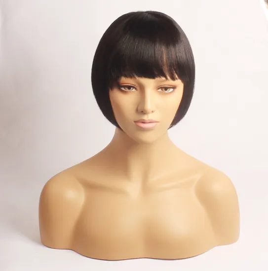 Brazilian Virgin human Hair Lace Front Wig,Short Bob Wig With Transparent Lace,Natural Hair Line