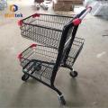 Amerika Supermarkt Einkaufshandkorb Trolley