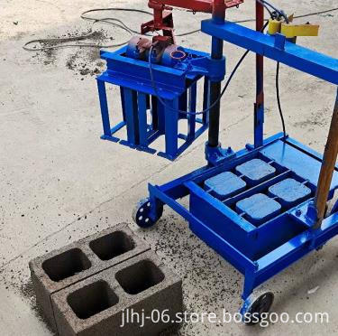 Portable Hollow Manual Brick Making Machine for Concrete and Cement Blocks