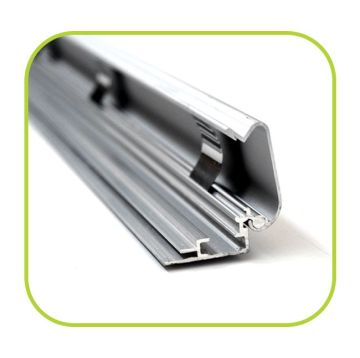 Lenwa Snap Aluminum Frame Profile for Indoor and Outdoor Posters and Picture Frames