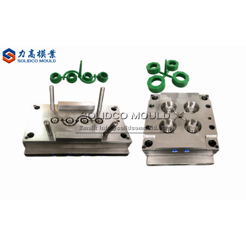 Custom high-quality 4-cavity plastic ppr pipe fitting mold