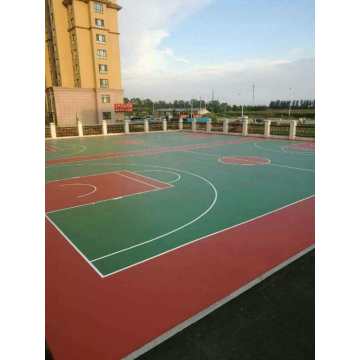 Anti-Vergilbungs-3: 1-Belagsmaterialien Courts Sports Surface Flooring Athletic Running Track