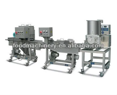 Mini Automatic Hamburger Nuggets Steak Processing Line