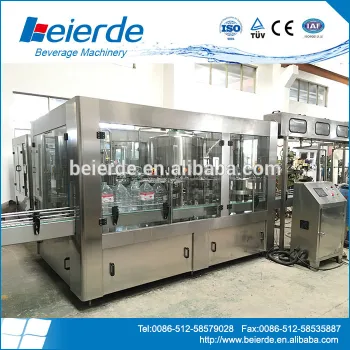 6000 bottles per hour glass bottle juice filling machine