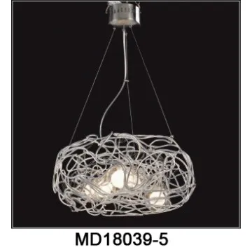 Restaurant entertaining bird nest pendant lamp