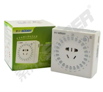 intelligent timer power-saving timer for home Appliances 24 hours timer with USB port