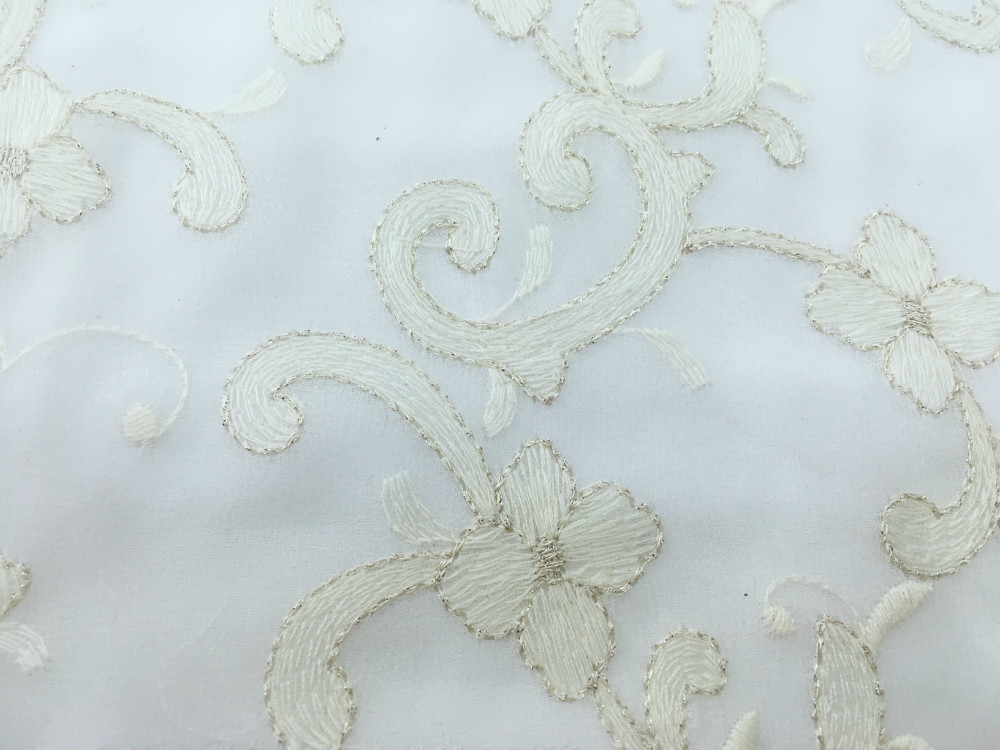 Chiffon Embroidery Fabric
