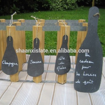 Bottle shape of Black Slate Label