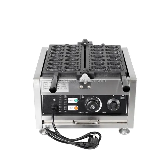Japanese Fish-Shaped Waffle Maker: Commercial Stainless Steel Electric Mini Fish Waffle Machine